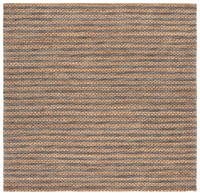 Safavieh Martha Stewart 6'-0" x 6'-0" Rug in Natural / Charcoal