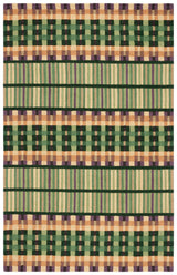 Safavieh Metro 4'-0" x 6'-0" Rug in Green / Gold