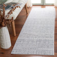 Safavieh Hunter 100 2'-2" x 8'-0" Rug in Ivory Grey / Dark Grey / Beige