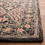 Safavieh Trace 4'-0" x 6'-0" Rug in Black / Red