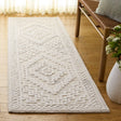 Safavieh Metro 2'-3" x 8'-0" Rug in Light Grey / Ivory