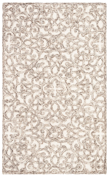 Safavieh Trace 3'-0" x 5'-0" Rug in Brown / Ivory