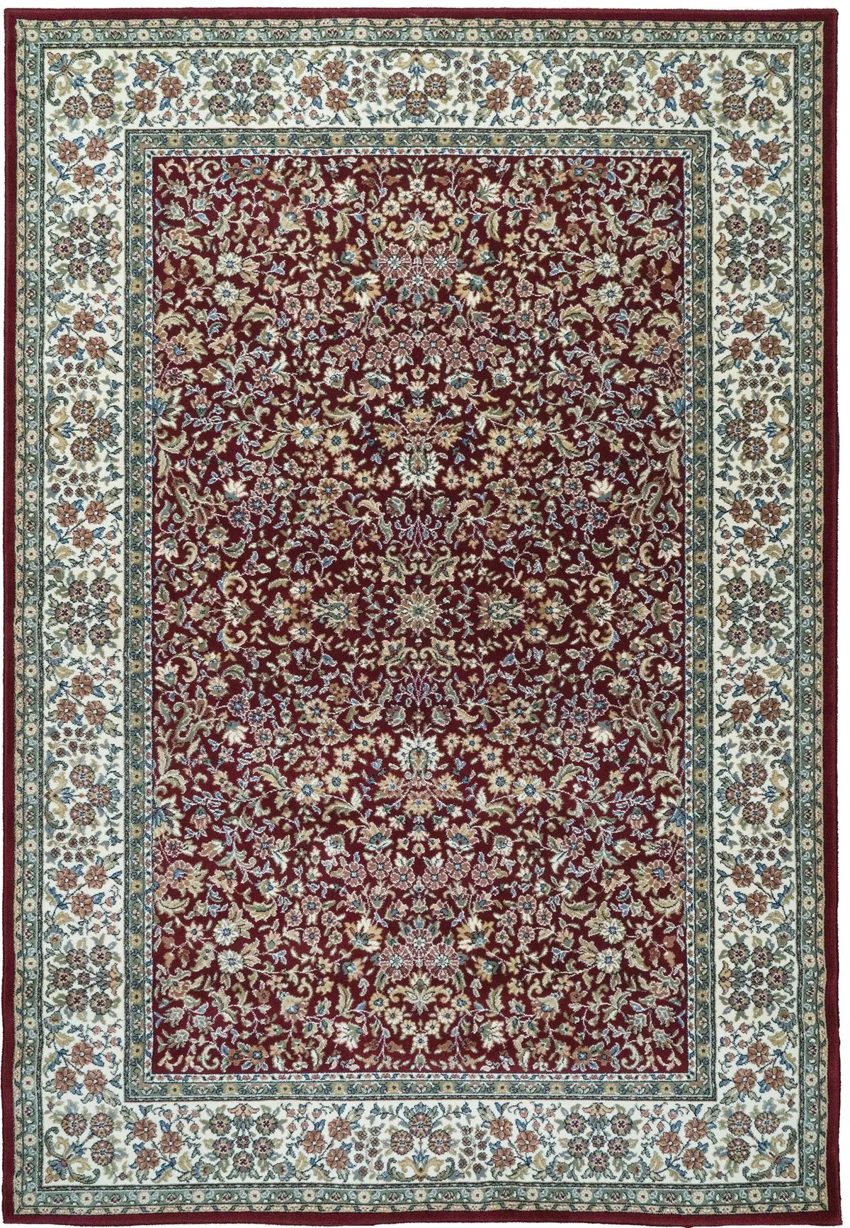 Dynamic Rugs Ancient Garden 57078 Red / Ivory Rugs - Rectangular