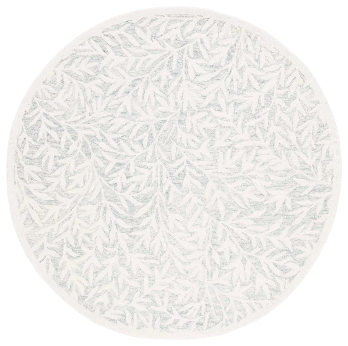Safavieh Jardin 6'-0" x 6'-0" Rug in Light Grey / Ivory