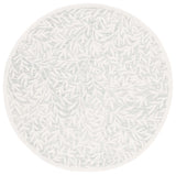 Safavieh Jardin 6'-0" x 6'-0" Rug in Light Grey / Ivory