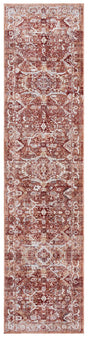 Safavieh Scarlett 400 2'-0" x 8'-0" Rug in Red / Ivory Rust