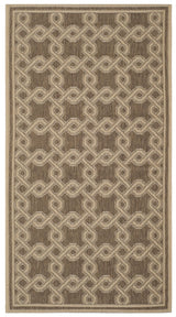 Safavieh Martha Stewart 2'-7" x 5'-0" Rug in Brown / Creme