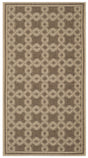 Safavieh Martha Stewart 2'-7" x 5'-0" Rug in Brown / Creme