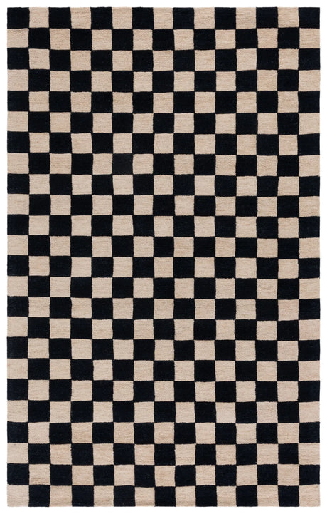 Safavieh Martha Stewart 4'-0" x 6'-0" Rug in Black / Beige