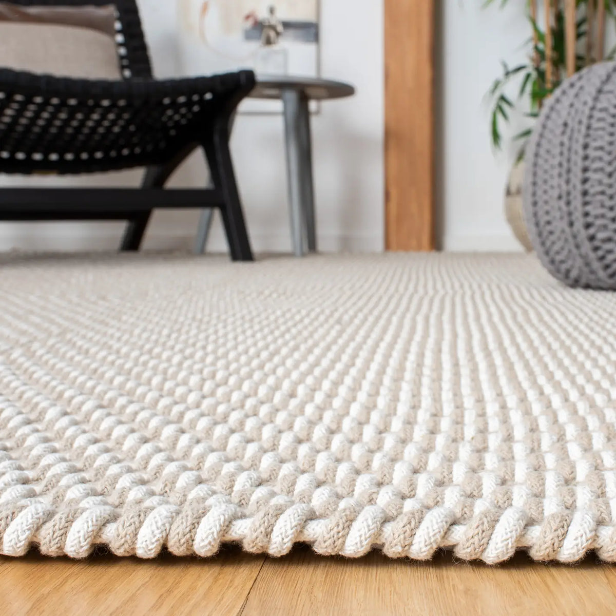 Safavieh Salem 4'-0" x 6'-0" Rug in Beige / Ivory