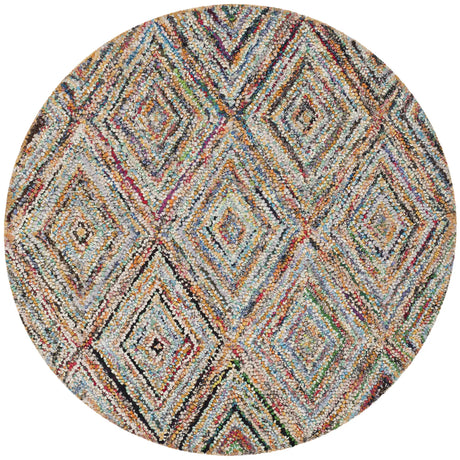 Safavieh Nantucket 4'-0" x 4'-0" Rug in Multi