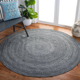 Safavieh Cape Cod 5'-0" x 5'-0" Rug in Charcoal