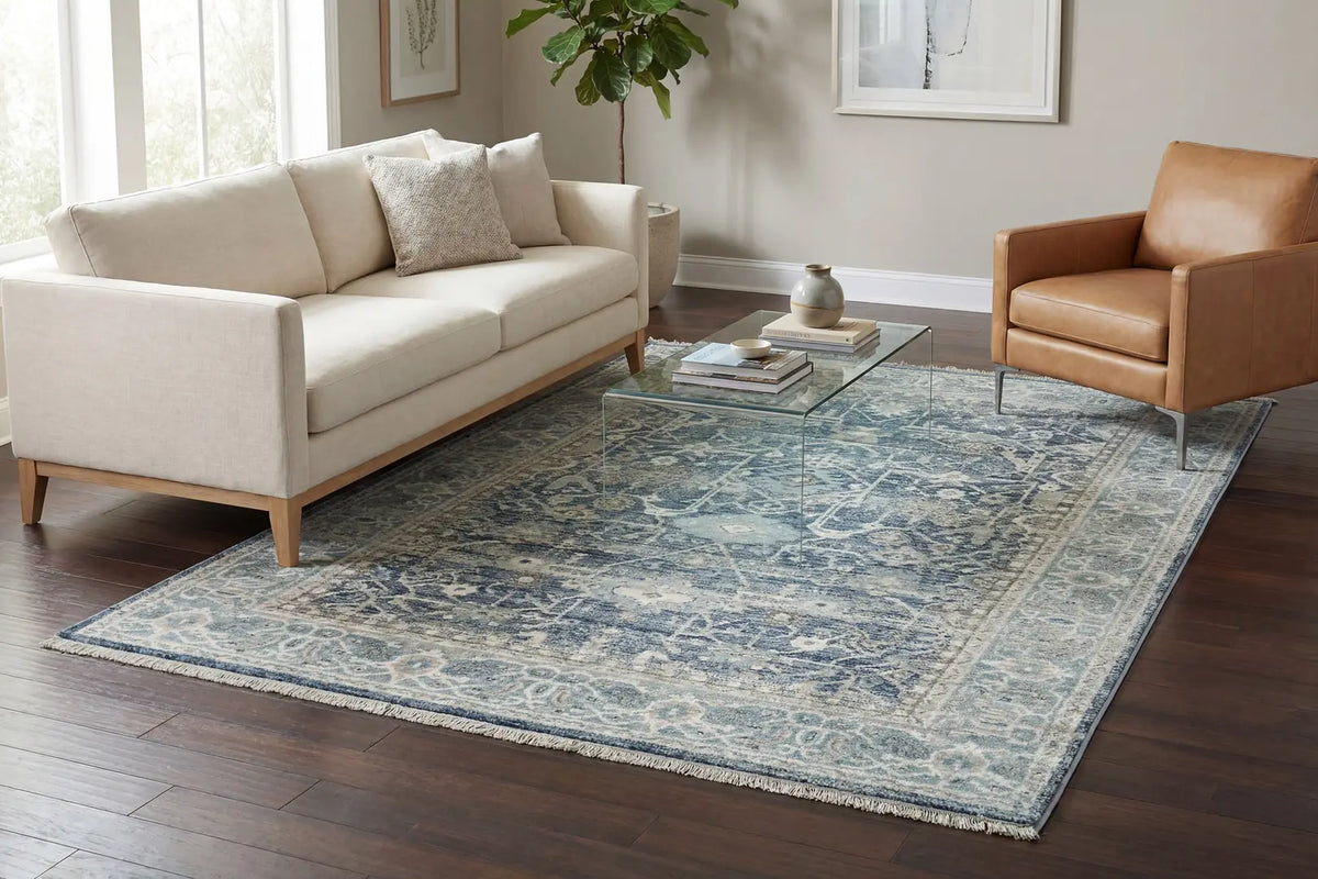 Dynamic Rugs Juno 6881 Blue Rugs - Room