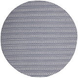 Safavieh Montauk 6'-0" x 6'-0" Rug in Ivory / Navy