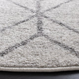 Safavieh Adirondack 6'-0" x 6'-0" Rug in Light Grey / Dark Grey