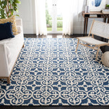 Safavieh Cambridge 10'-0" x 14'-0" Rug in Navy / Ivory