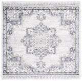 Safavieh Shivan 100 6'-7" x 6'-7" Rug in Ivory / Grey