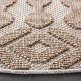Safavieh Global 6'-7" x 6'-7" Rug in Beige / Brown