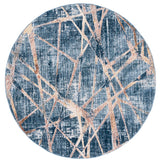 Safavieh Olympia 6'-0" x 6'-0" Rug in Blue / Navy