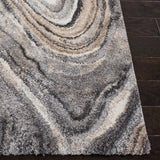 Safavieh Cyrus Shag 4'-5" x 6'-5" Rug in Ivory / Grey