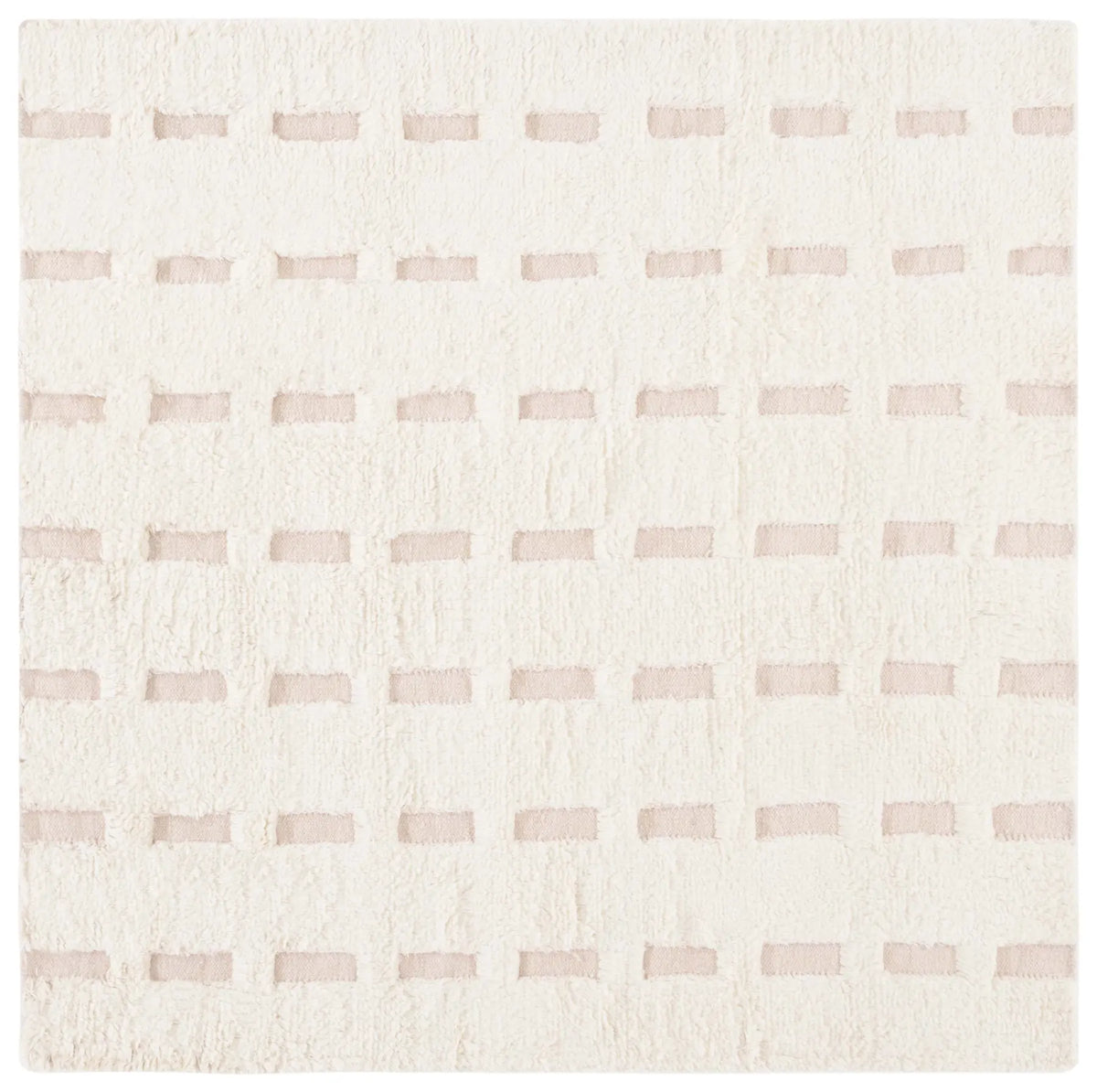 Safavieh Casablanca 6'-0" x 6'-0" Rug in Pink / Ivory