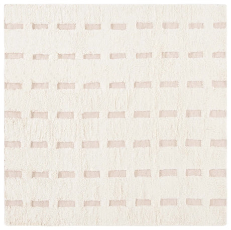 Safavieh Casablanca 6'-0" x 6'-0" Rug in Pink / Ivory