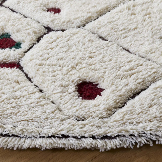 Safavieh Casablanca 6'-0" x 6'-0" Rug in Ivory / Red