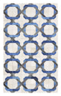 Safavieh Studio Leather 3'-0" x 5'-0" Rug in Ivory / Multi