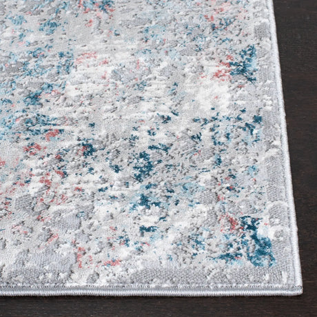 Safavieh Meadow 500 4'-0" x 6'-0" Rug in Light Grey / Blue