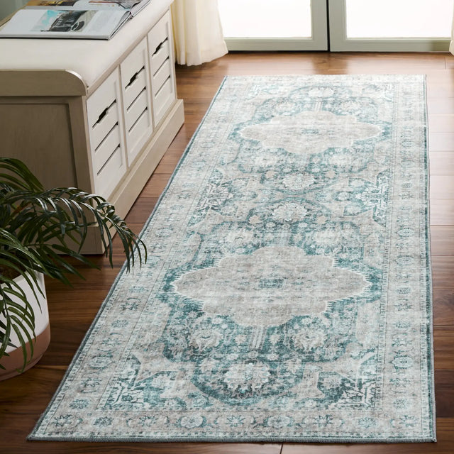 Safavieh Arizona 2'-6" x 8'-0" Rug in Sage / Grey