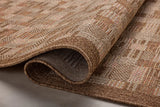 Loloi Merrick Mer-04 Chestnut/Fiesta Rug - pile height