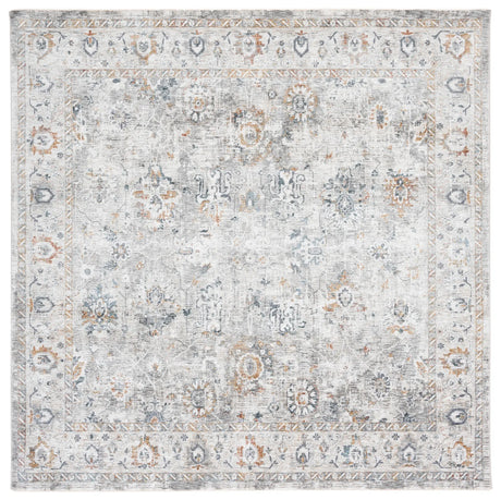 Safavieh Dream 6'-7" x 6'-7" Rug in Ivory / Light Grey