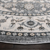 Safavieh Isabella 6'-7" x 6'-7" Rug in Grey / Cream