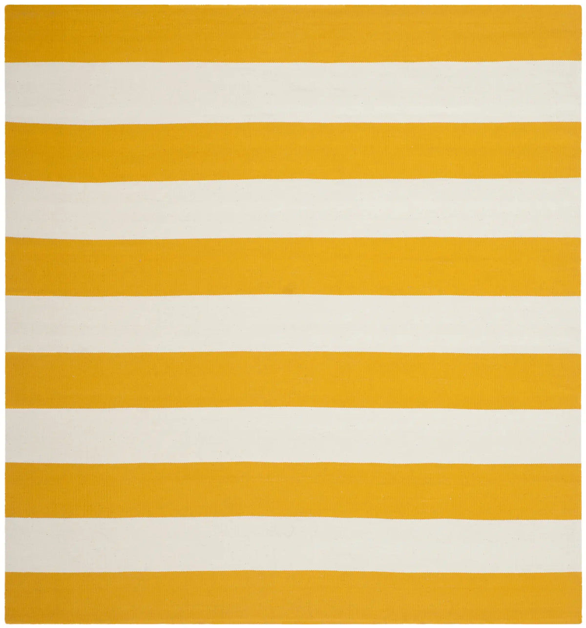 Safavieh Montauk 5'-0" x 5'-0" Rug in Yellow / Ivory