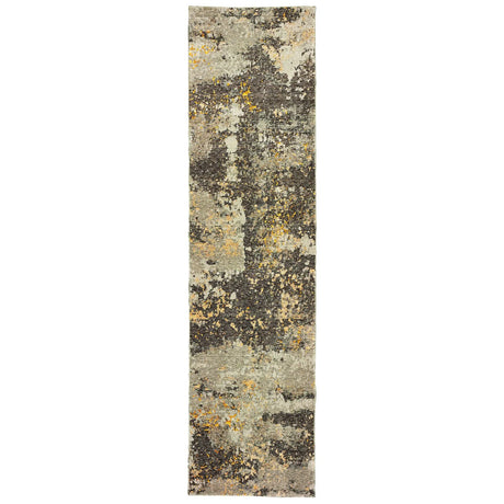 Oriental Weavers Sphinx Evolution 8025B Grey/Gold Rugs - runner