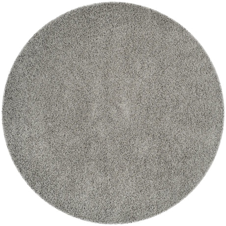 Safavieh Sga-Athens Shag 6'-7" x 6'-7" Rug in Light Grey