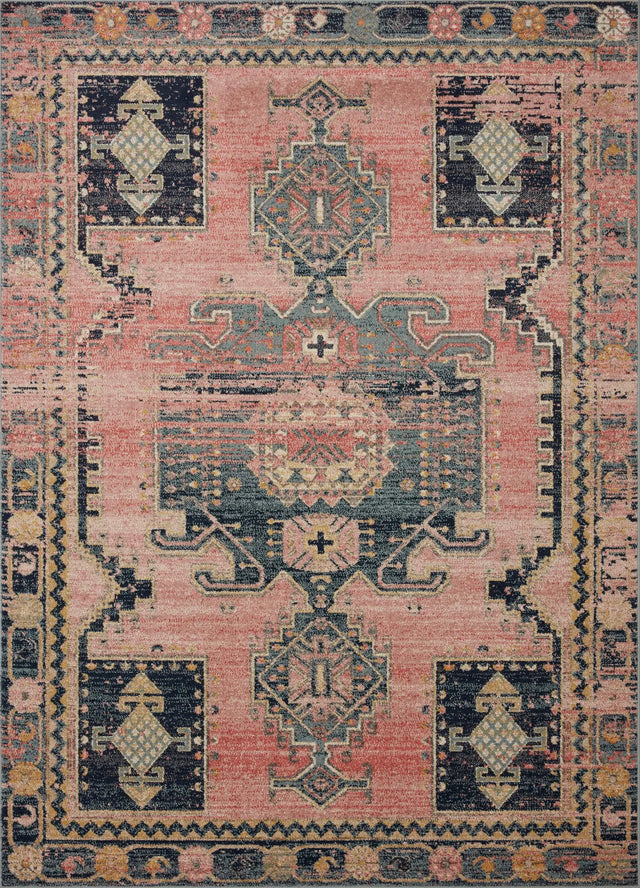 Loloi Jocelyn Joc-06 Rose/Rose Rugs - main flat