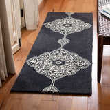 Safavieh Micro-Loop 2'-3" x 7'-0" Rug in Charcoal