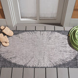 Safavieh Courtyard 2'-0" x 3'-7" Rug in Beige / Black