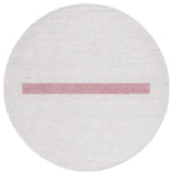 Safavieh Natura 6'-0" x 6'-0" Rug in Ivory / Pink