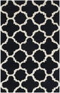 Safavieh Cambridge 2'-0" x 3'-0" Rug in Black / Ivory