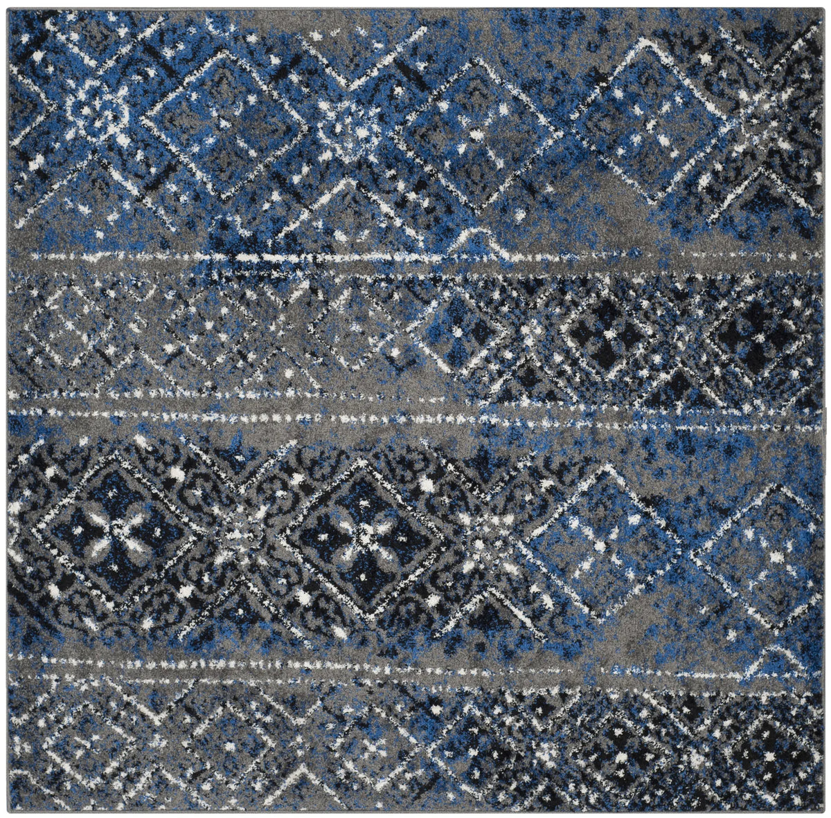 Safavieh Adirondack 6'-0" x 6'-0" Rug in Silver / Multi