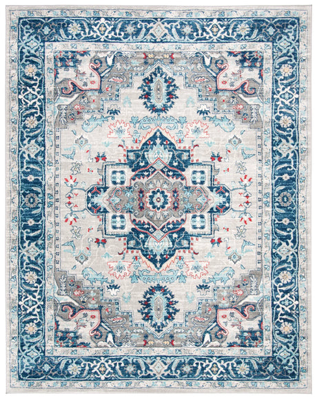 Safavieh Brentwood 10'-0" x 13'-0" Rug in Light Grey / Blue