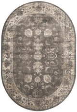 Safavieh Vintage 5'-3" x 7'-6" Rug in Soft Anthracite