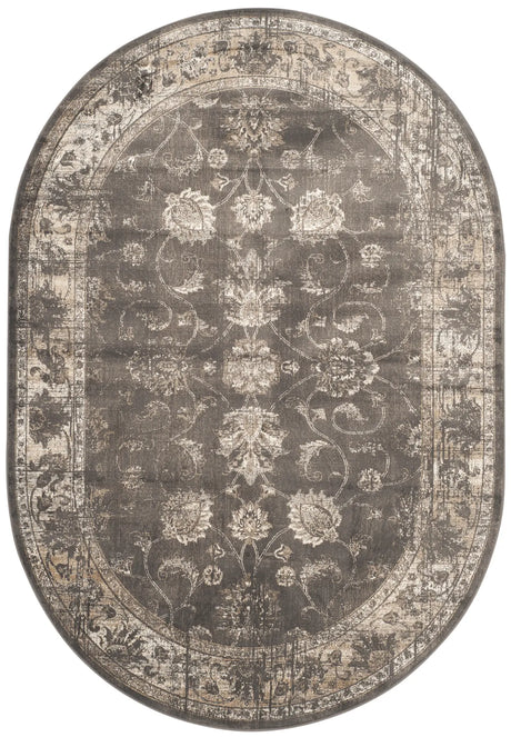 Safavieh Vintage 5'-3" x 7'-6" Rug in Soft Anthracite