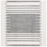 Safavieh Melody 6'-7" x 6'-7" Rug in Ivory / Black