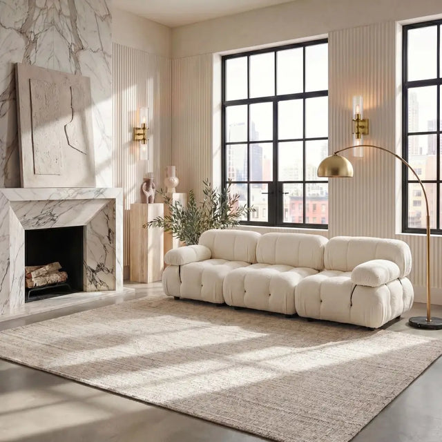 Safavieh Mirage 8'-0" x 10'-0" Rug in Brown / Ivory