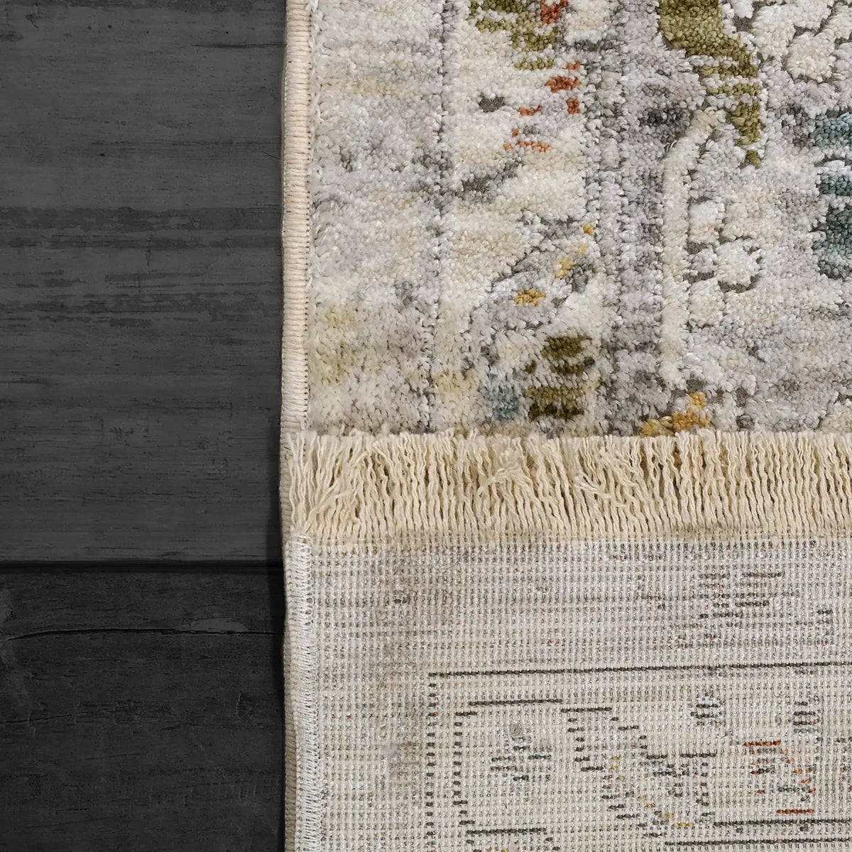 Dynamic Rugs Skyler 6711 Grey/Multi Rug - Corner
