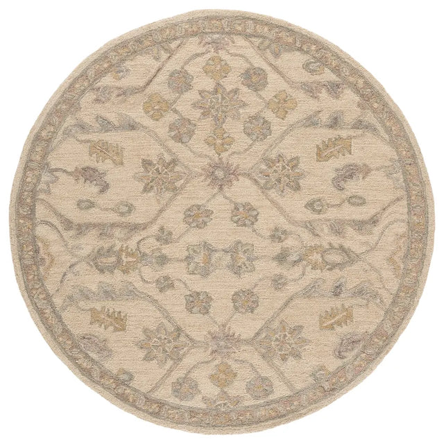 Safavieh Blossom 6'-0" x 6'-0" Rug in Beige / Purple