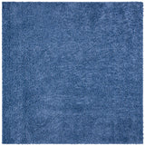 Safavieh Primo Shag 6'-7" x 6'-7" Rug in Blue